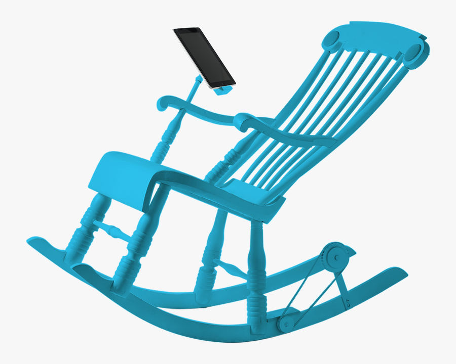Clipart Chair Rocking Chair - Blue Rocking Chair Clipart, Transparent Clipart