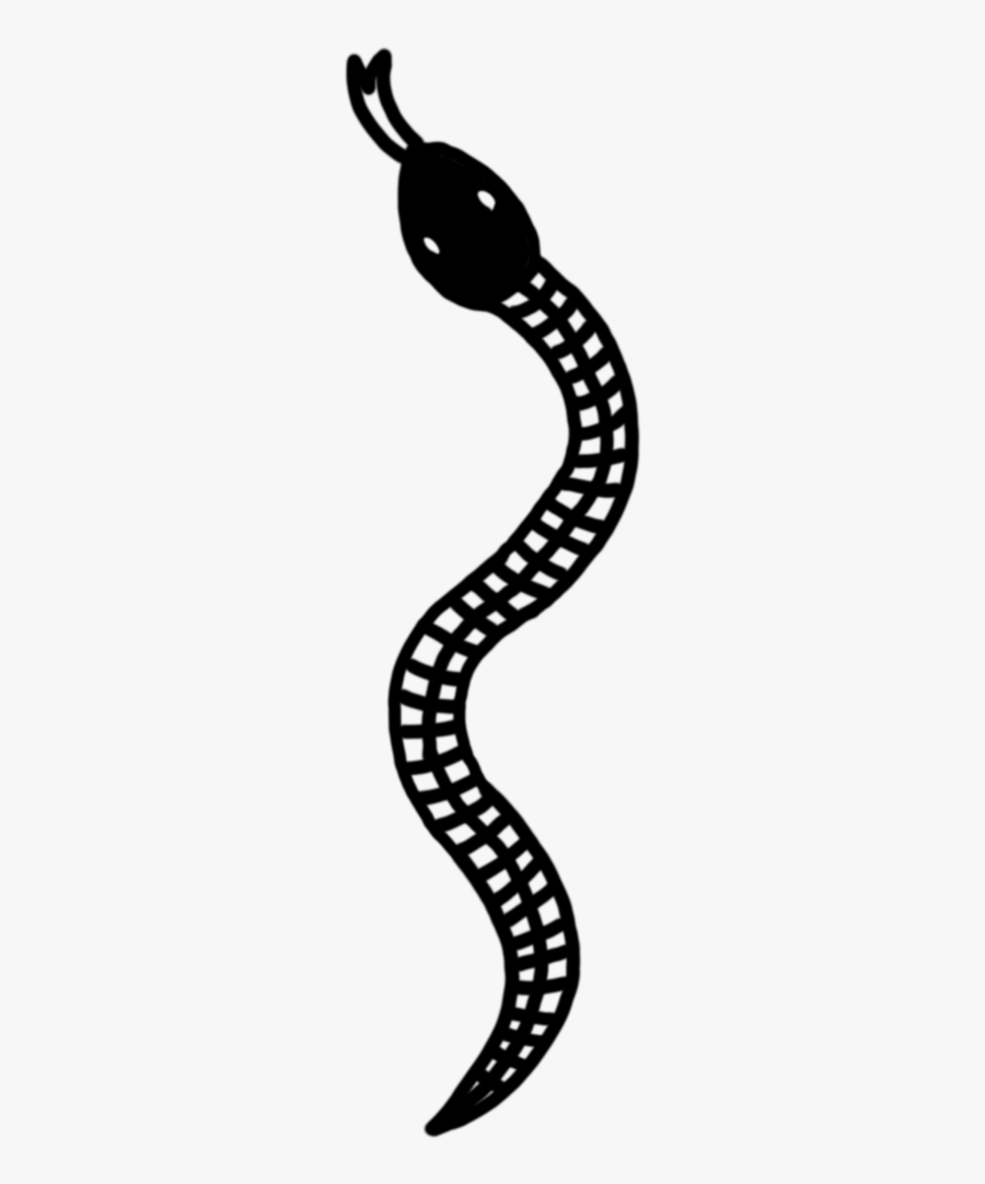 Snake Tattoo Clipart Transparent - Tattoo Snake Clip Art, Transparent Clipart