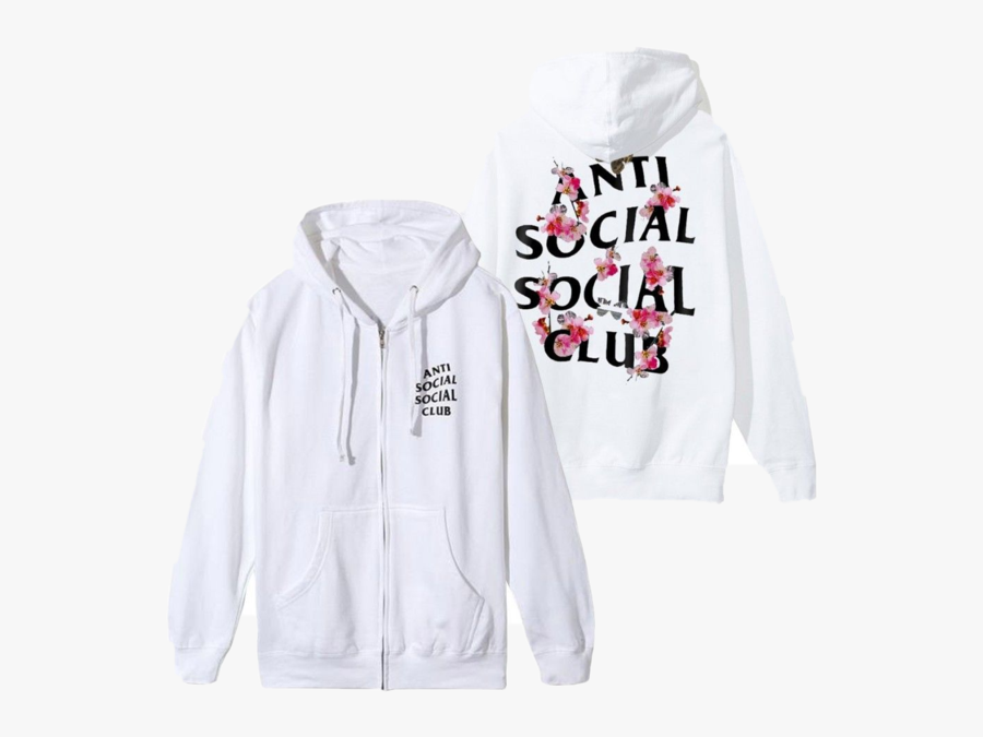 Anti Social Social Club Clipart - Anti Social Social Club, Transparent Clipart