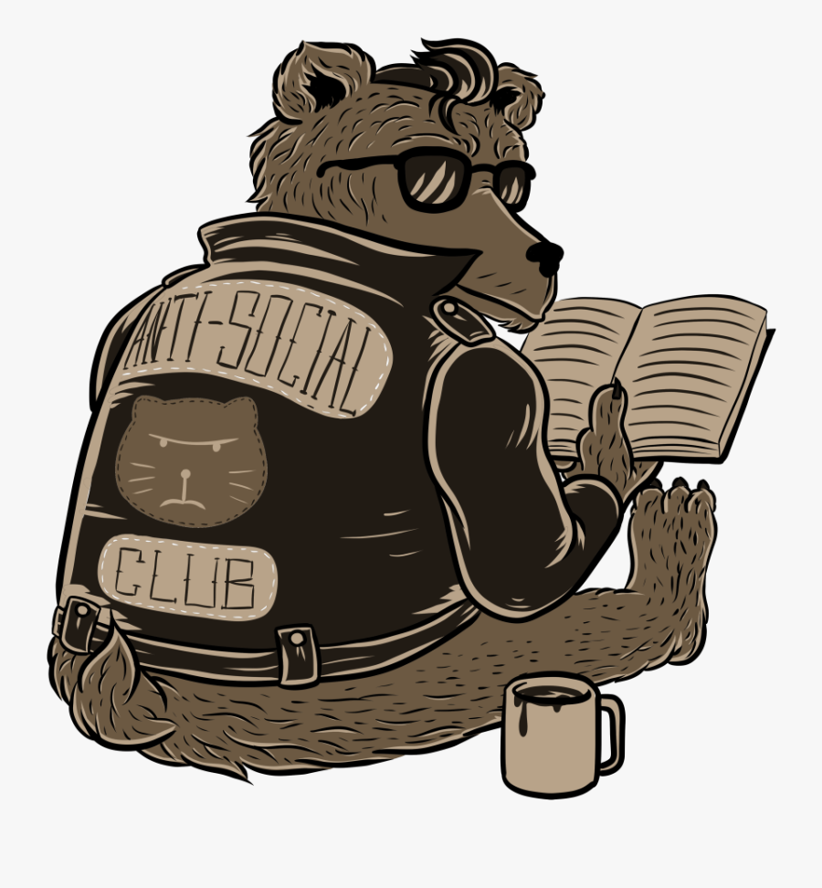 Anti Social Social Club Clipart - Illustration, Transparent Clipart