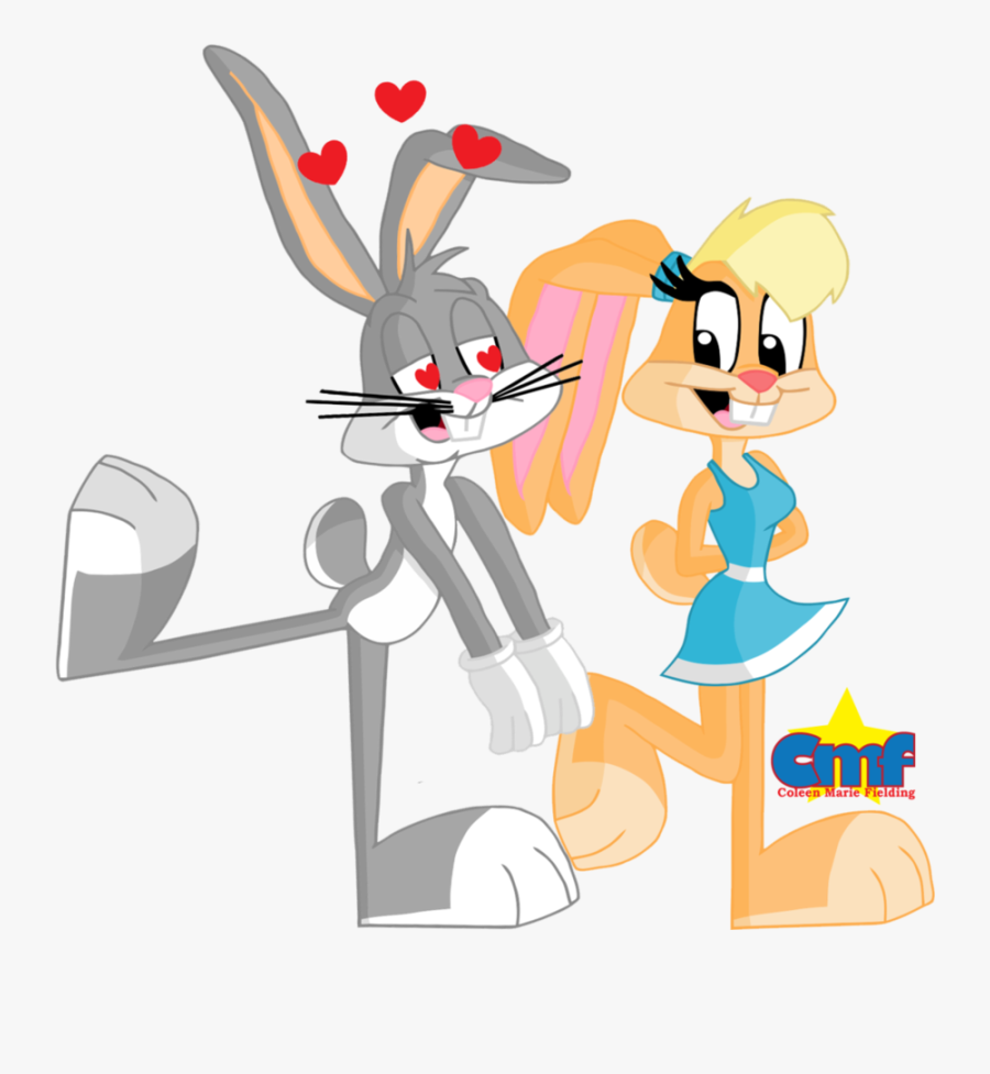 Massage Clipart Comic - Bugs Bunny In Love Cartoon, Transparent Clipart