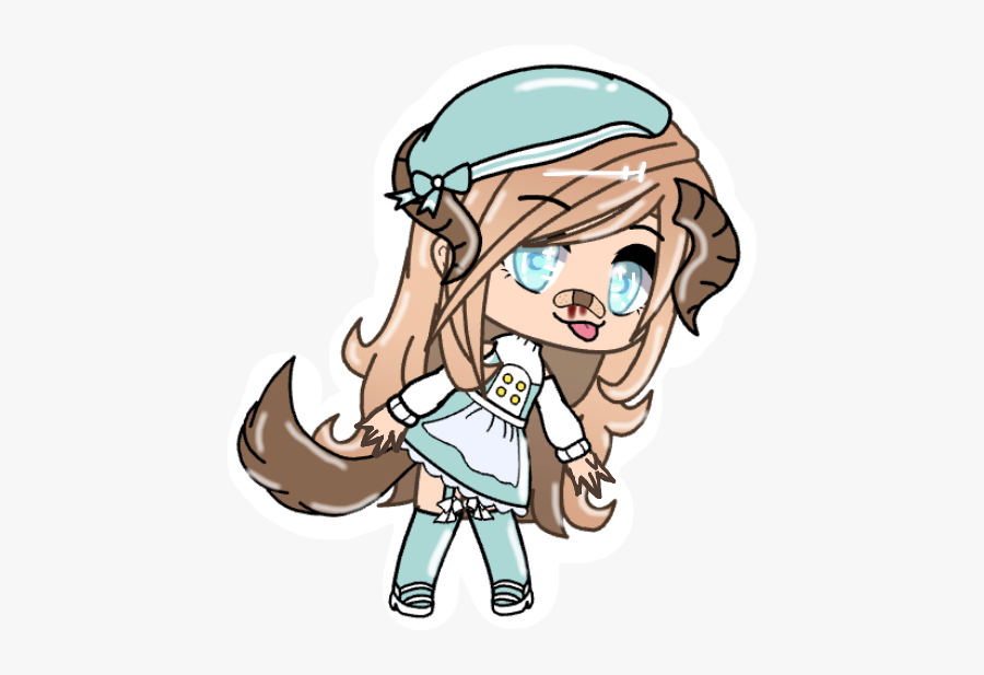 #gachagirl #nosebleed #gacha #gachaeditz #cute #freetoedit - Cl 2ne1 Cartoon, Transparent Clipart