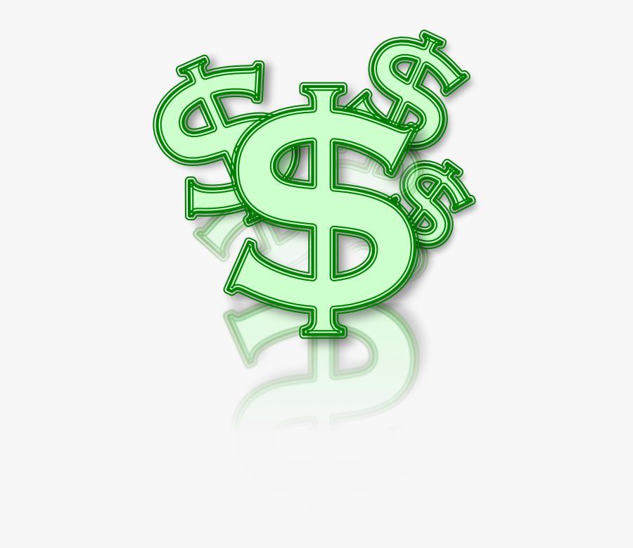 Money Dollar Sign Saving Clip Art - Dollar Signs No Background, Transparent Clipart