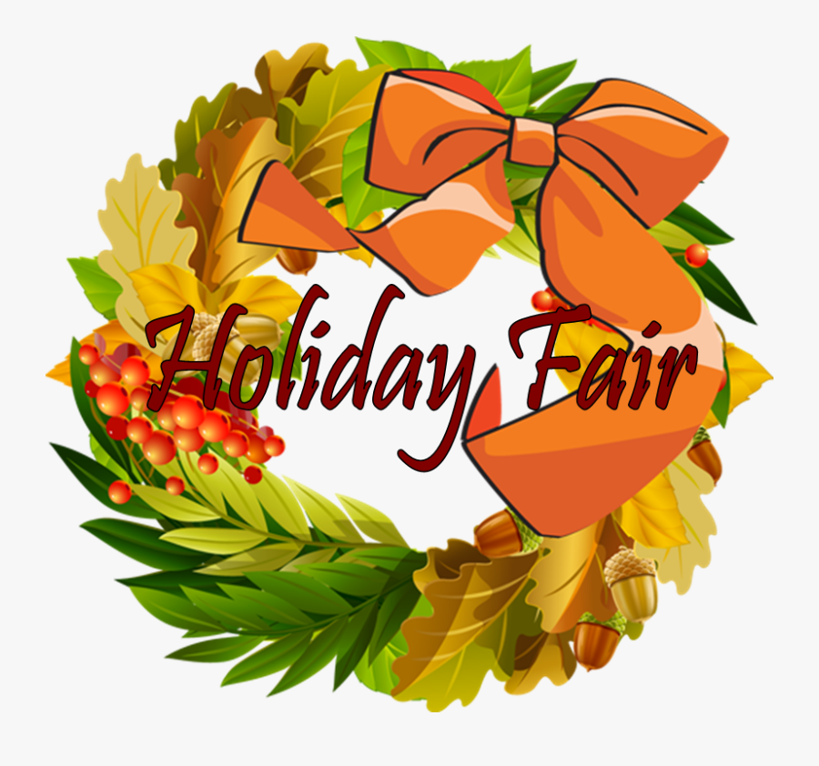 Fall Wreath Clip Art, Transparent Clipart