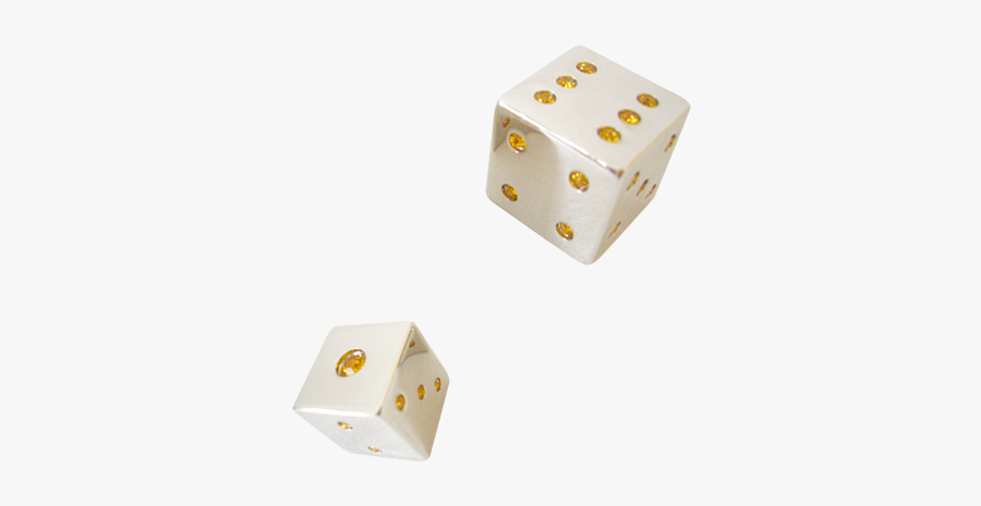 Dice Clipart Gold - Dice Game, Transparent Clipart