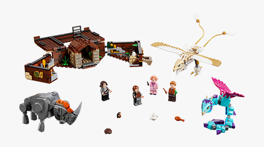 Newt´s Case Of Magical Creatures - Lego Harry Potter Set 75952, Transparent Clipart