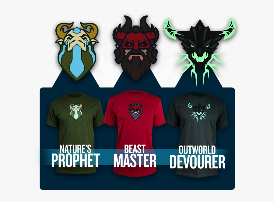 Dota 2 Heroes Shirt, Transparent Clipart
