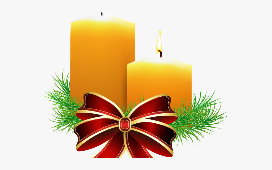 Candle Clipart Transparent Background - Christmas Theme Png Hd, Transparent Clipart