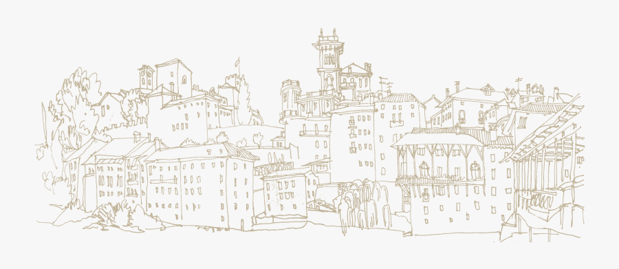 Transparent Family Traditions Clipart - Italy City Drawing Png, Transparent Clipart