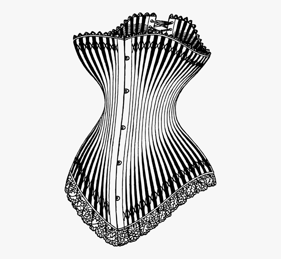 Corset Victorians, Transparent Clipart