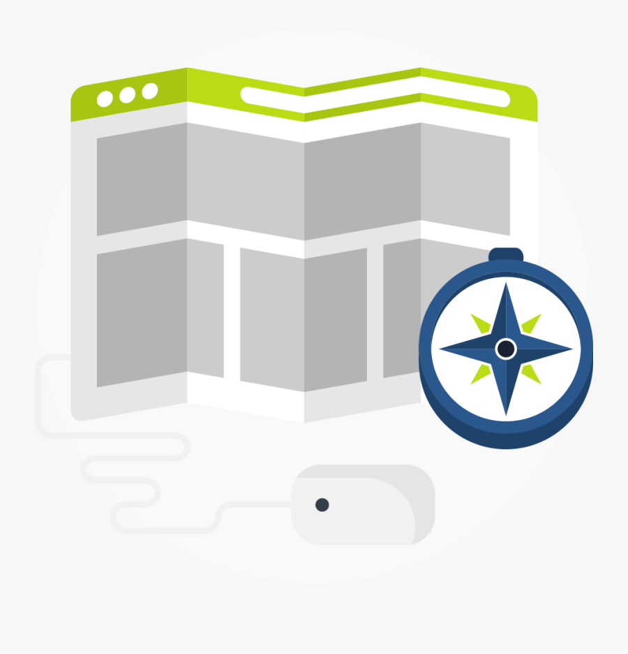 Digital Location Management - Designing A Website Navigation Is Key, Transparent Clipart
