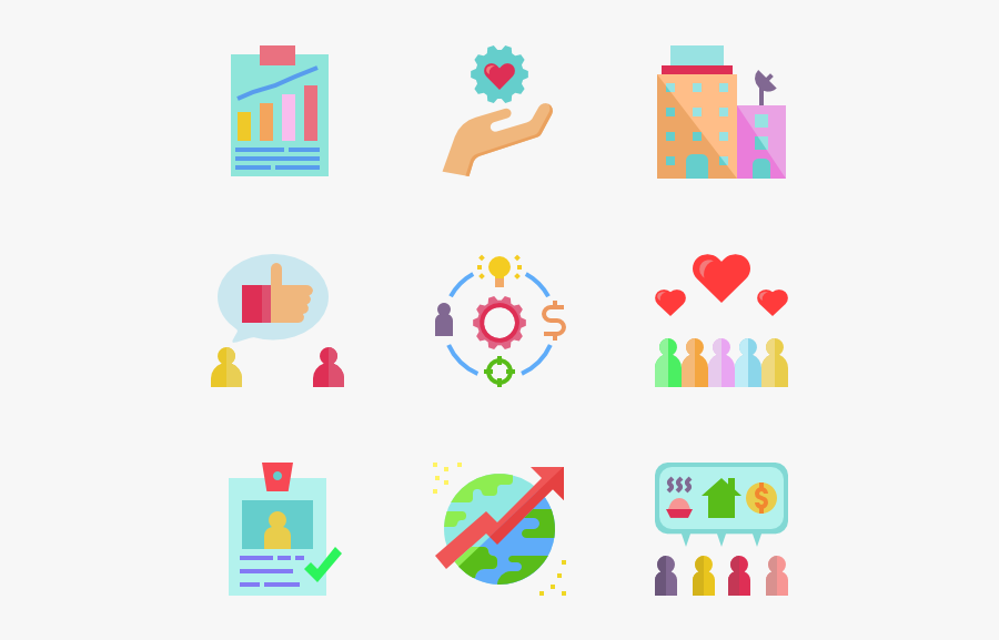 Essential Set - Discussion Flat Icon Png, Transparent Clipart