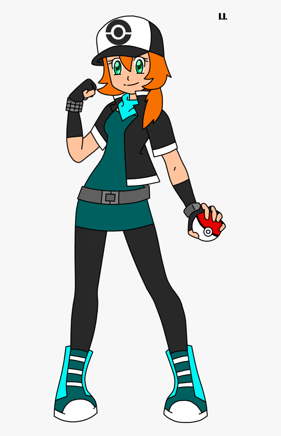 Free Download Pokemon Oc Cool Trainer Clipart Pokémon - Pokemon Trainer, Transparent Clipart