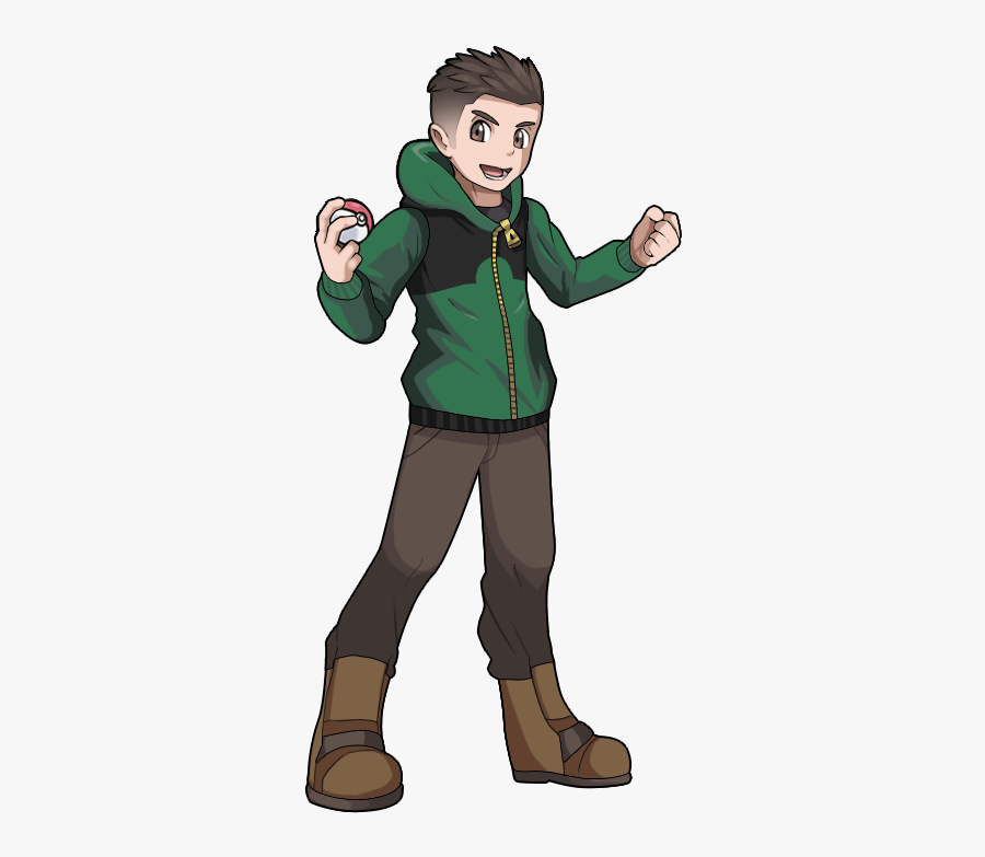 Download Free Png Pokemon Trainer Allan Fullbod - Pokemon Trainer Images Png, Transparent Clipart