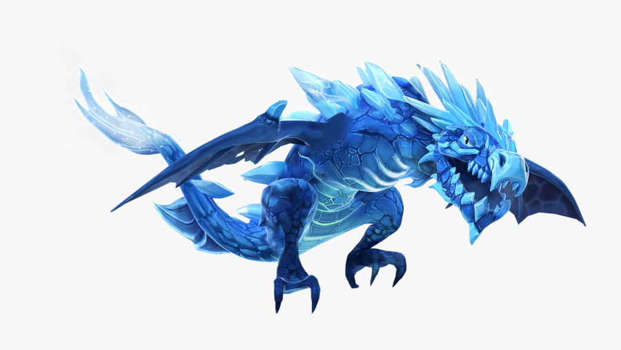 Hungry Dragon Ice Dragon, Transparent Clipart