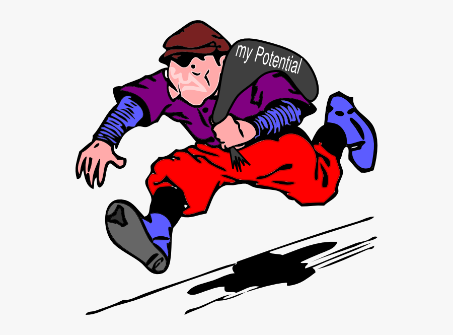 Robber Clip Art, Transparent Clipart