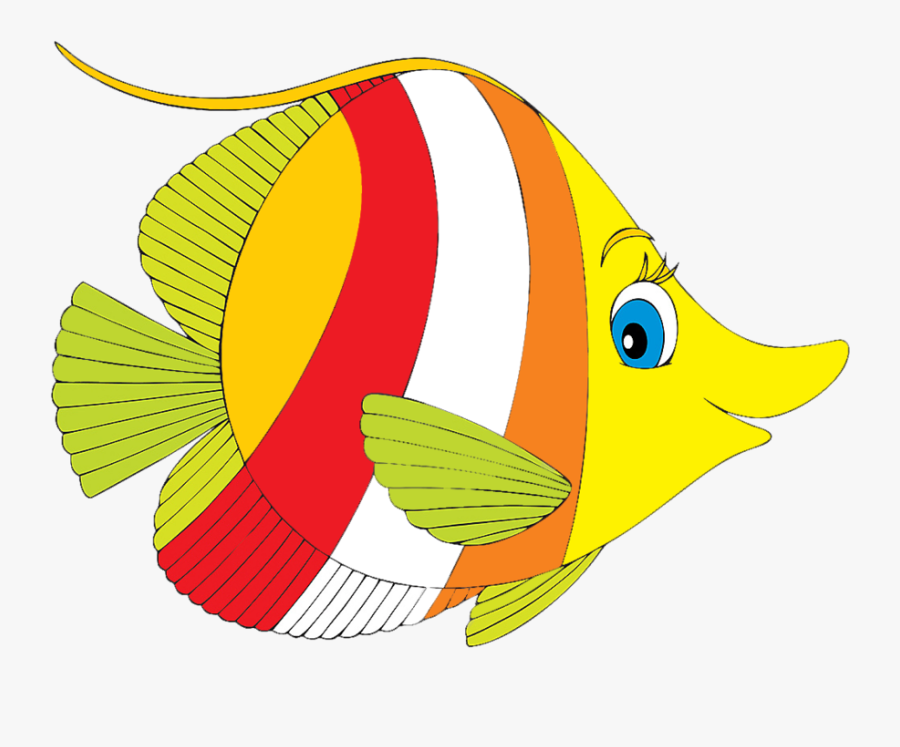 Tropical Fish Clip Art, Transparent Clipart