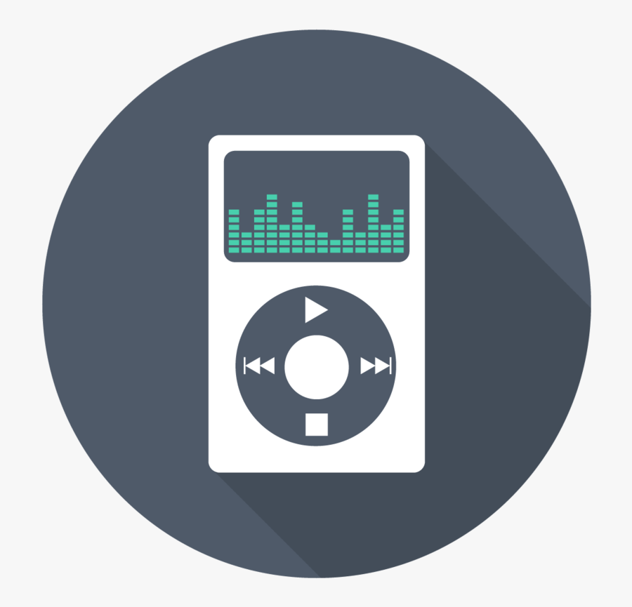 Music Player Png Transparent - Media Player Icons Music Png, Transparent Clipart