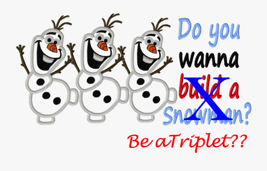 Transparent Building A Snowman Clipart - Do You Want To Build A Snowman Clipart, Transparent Clipart