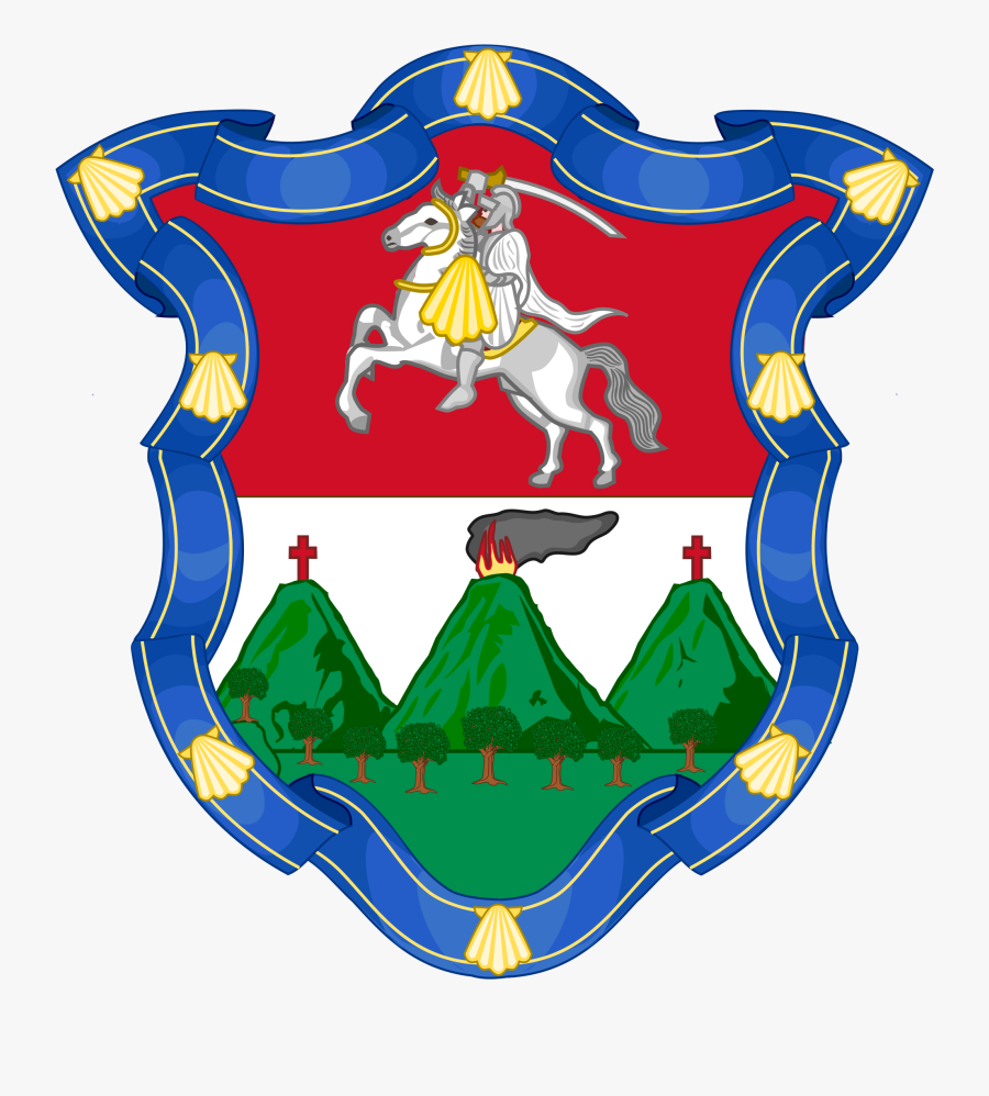Clip Art File Coat Of Arms - Escudo De La Ciudad De Guatemala, Transparent Clipart