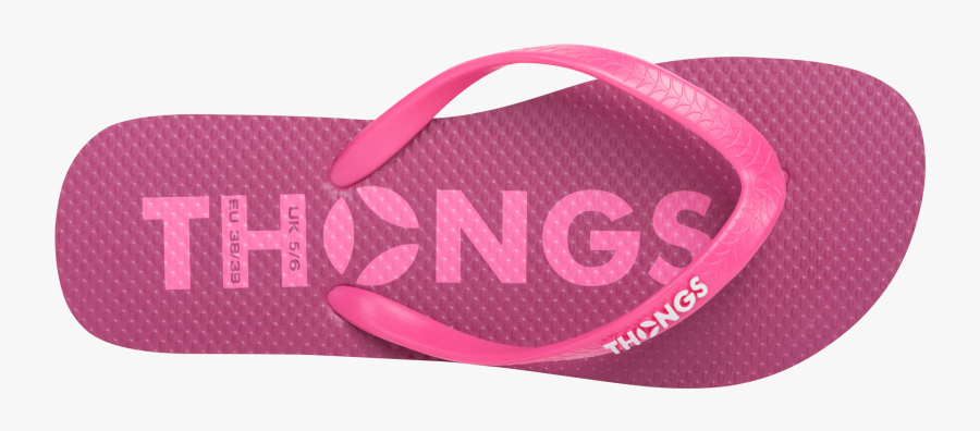 Flip Flops Image Thong Flip Flop - Flip-flops, Transparent Clipart