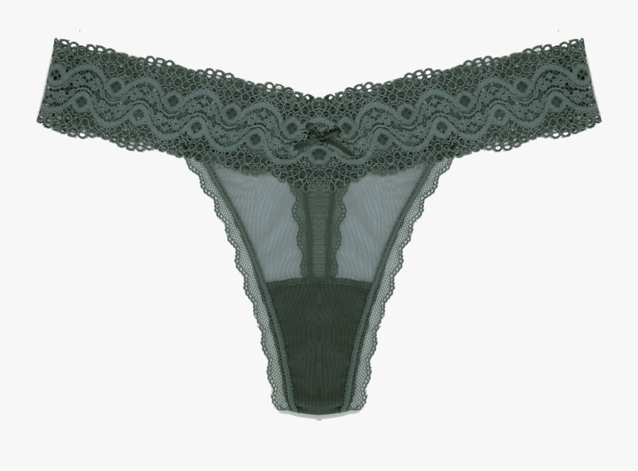 Lace Thong In Jungle - Panties, Transparent Clipart
