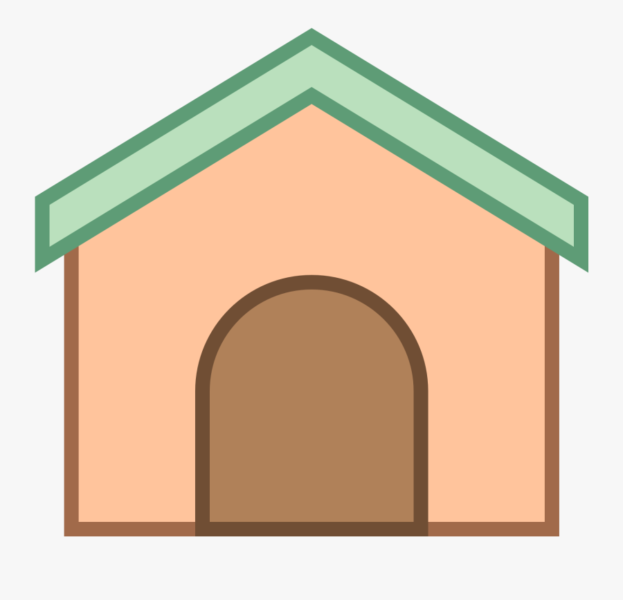 Red Dog House Clipart - Blue Doghouse Transparent, Transparent Clipart