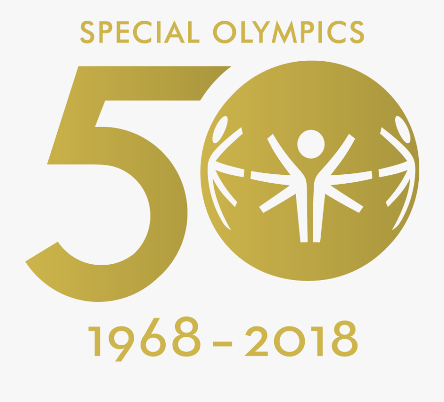 Transparent 50 Anniversary Png - Special Olympics 50 Years, Transparent Clipart