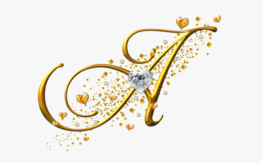 Letras Douradas Em Png, Transparent Clipart