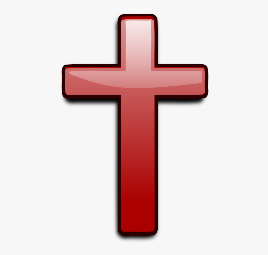 Holy Cross Red Png, Transparent Clipart