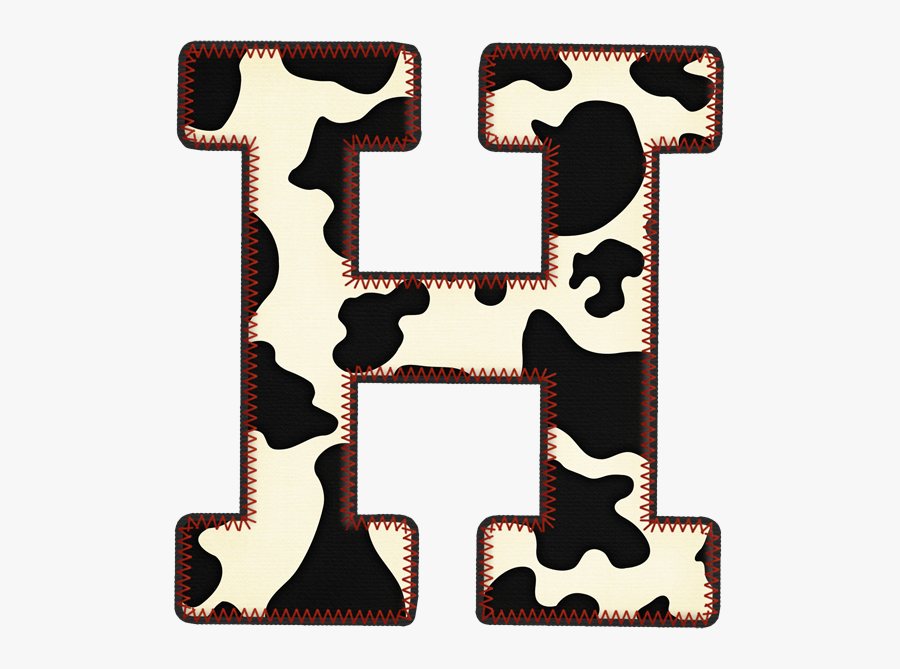 Printable Cow Print Letters - Printable World Holiday