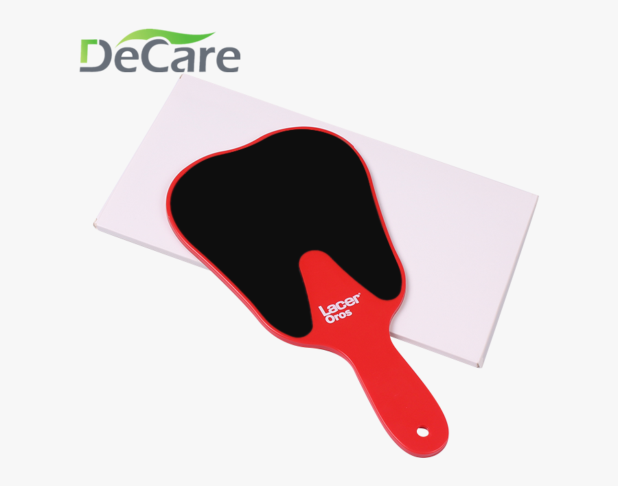 Colorful Plastic Dental Mirror Handle, Transparent Clipart