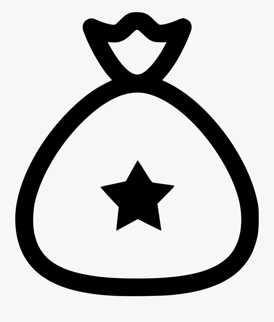 Santa Bag Png - Circle, Transparent Clipart