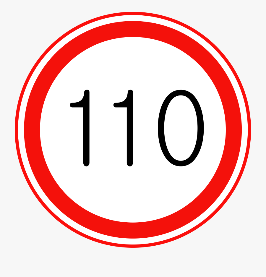 Speed Limit 90 Png Clipart , Png Download - Circle, Transparent Clipart