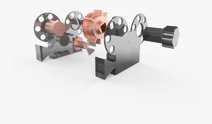 Transparent Tape Dispenser Clipart - Metal Lathe, Transparent Clipart