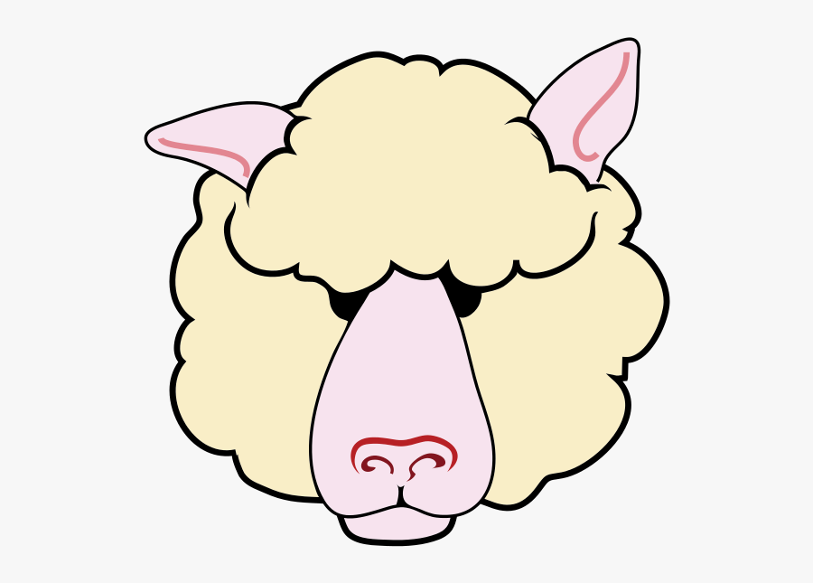 Oveja Cabeza Dibujo Clipart , Png Download - Knitting Sheep, Transparent Clipart