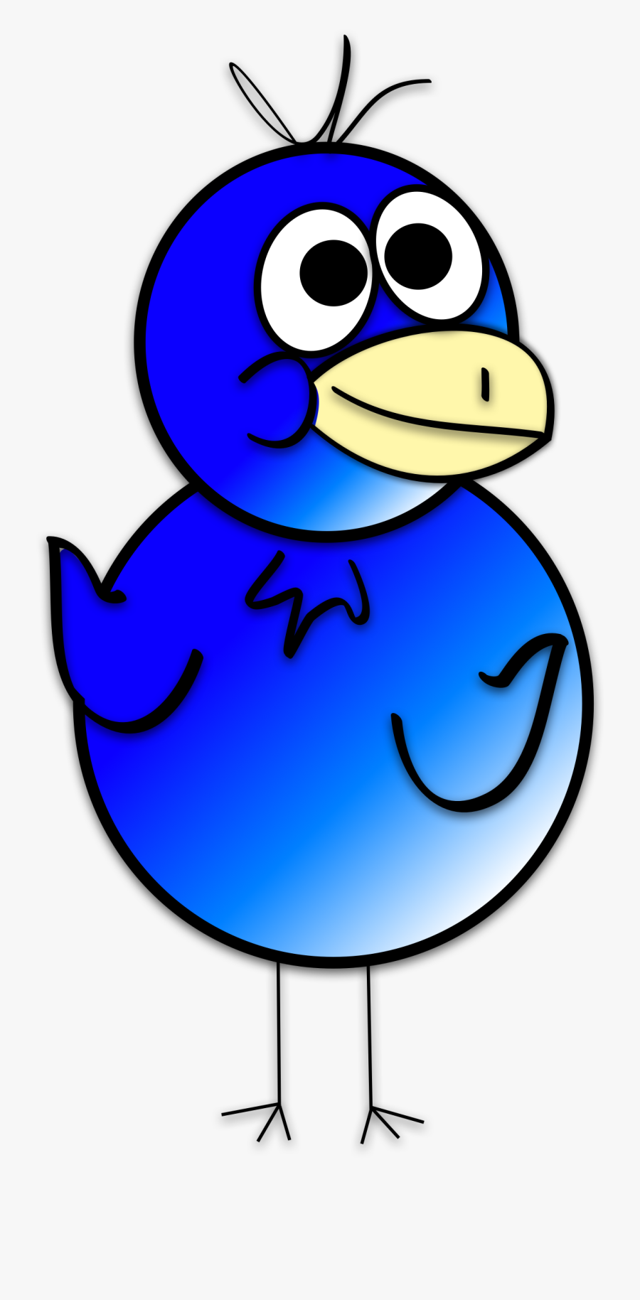 Twitter Bird Png - Cartoon, Transparent Clipart