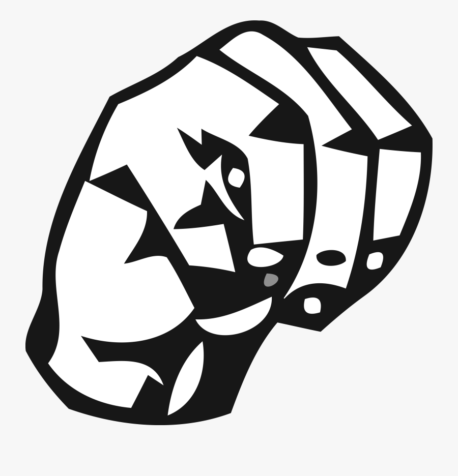 American Sign Language M , Transparent Cartoons - American Sign Language M, Transparent Clipart