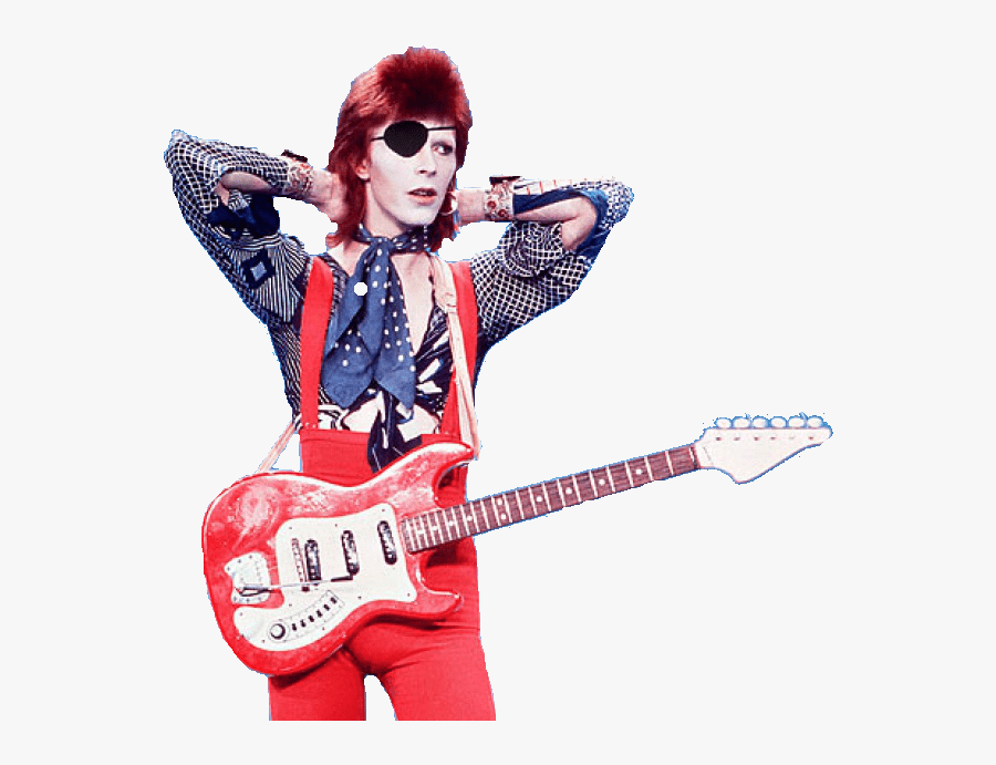 David Bowie Guitar - David Bowie Ziggy Stardust Guitar, Transparent Clipart