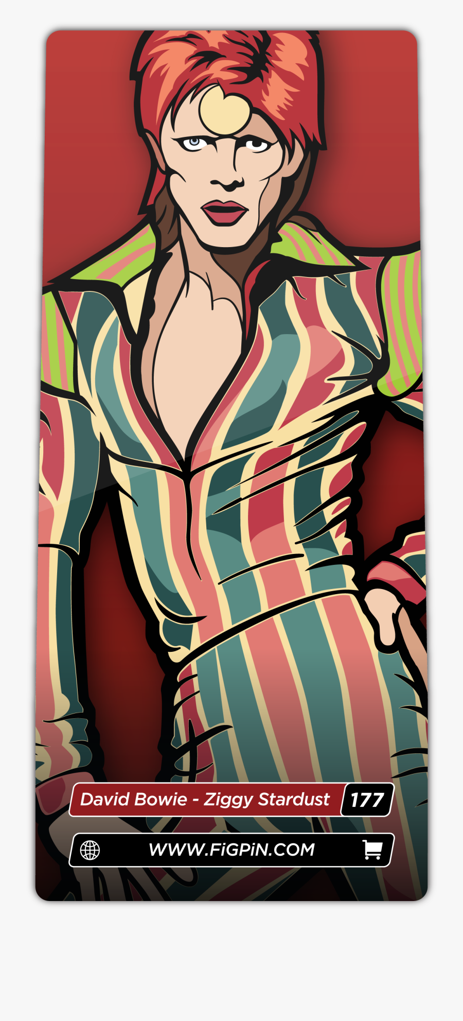 David Bowie Figpin, Transparent Clipart