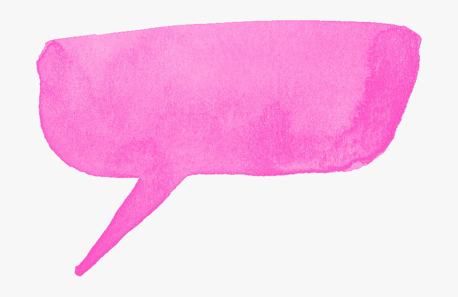Pink Speech Bubble Png, Transparent Clipart