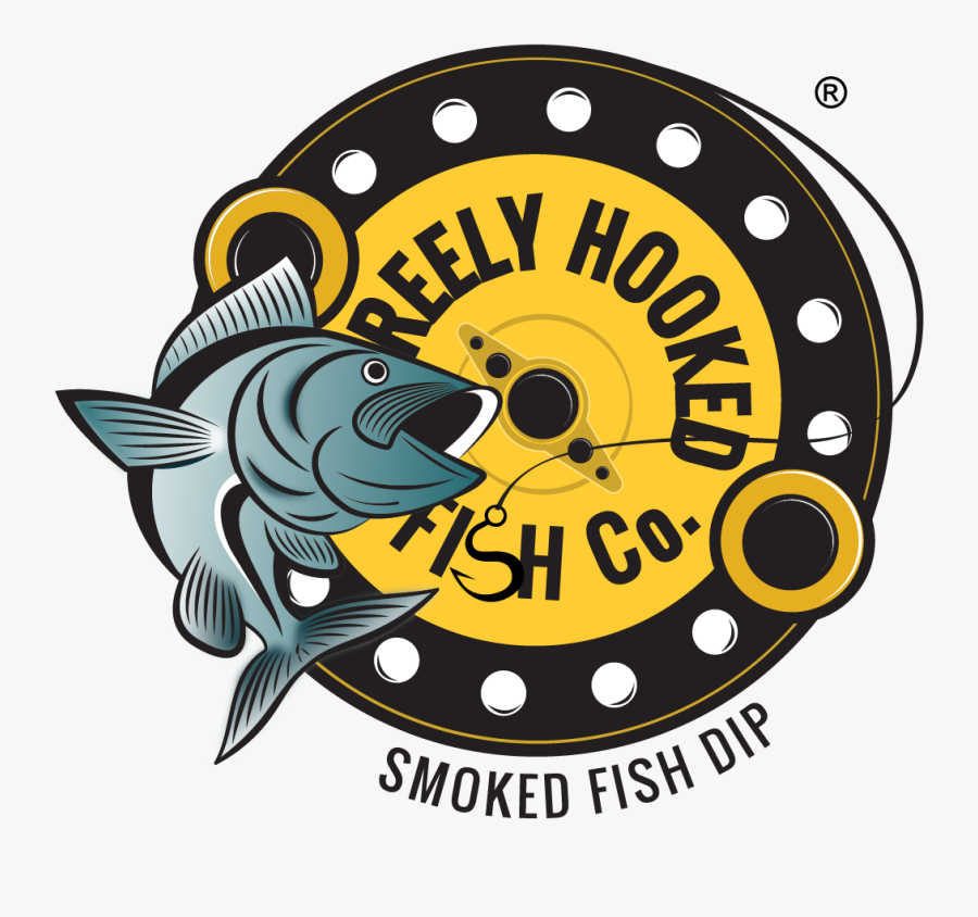 Meat Clipart Smoked Fish - Reely Hooked Fish Co, Transparent Clipart