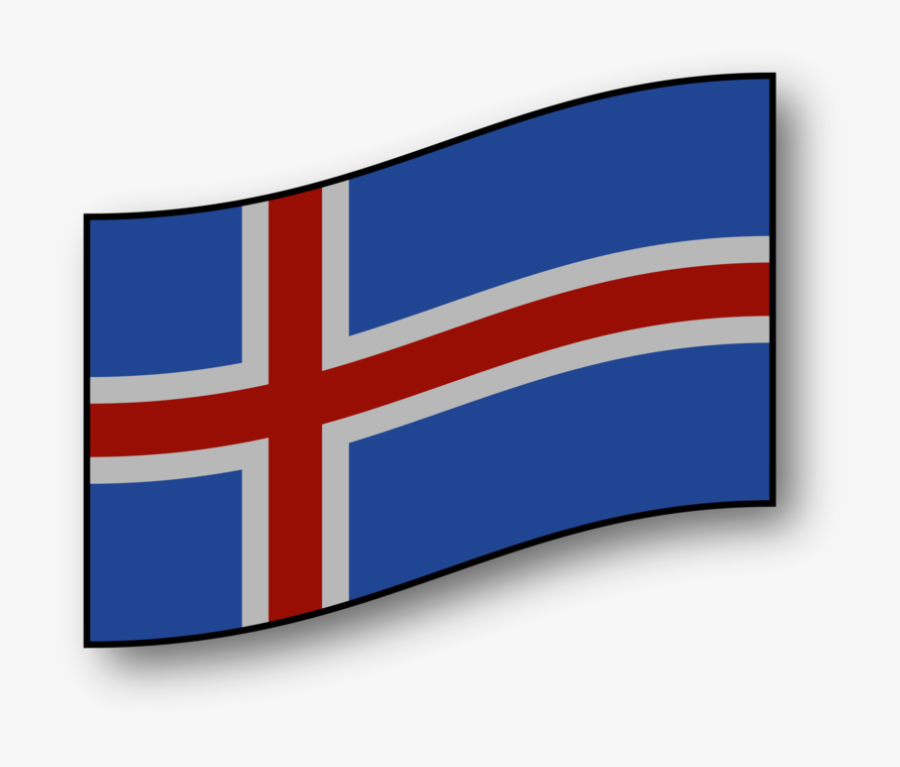 Interactive Iceland Flag - Iceland Flag Clip Art, Transparent Clipart
