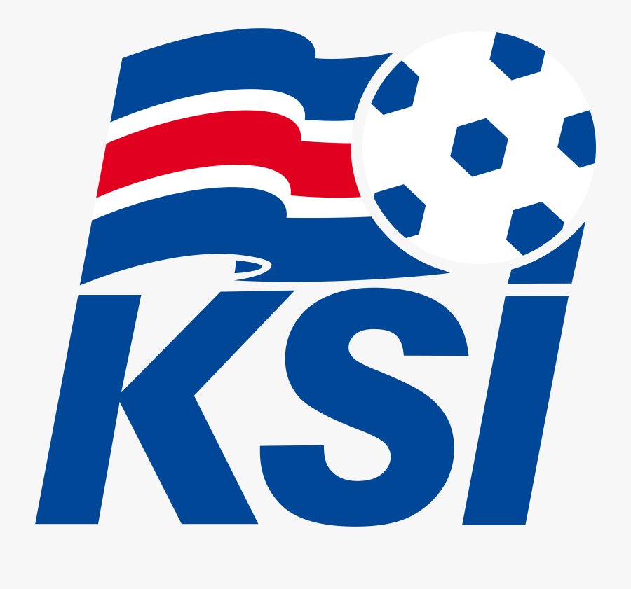 Iceland National Football Team Logo, Ksi - Iceland Football Team Logo Png, Transparent Clipart