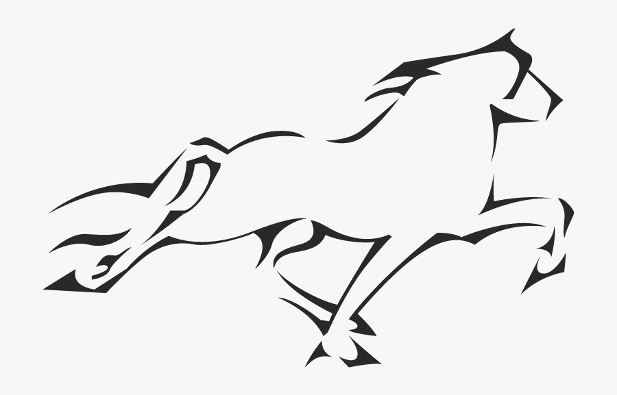 Horse Show In North Iceland Horse - Illustration, Transparent Clipart