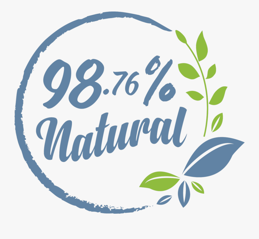 100 Percent 100 Natural Logo Png, Transparent Clipart