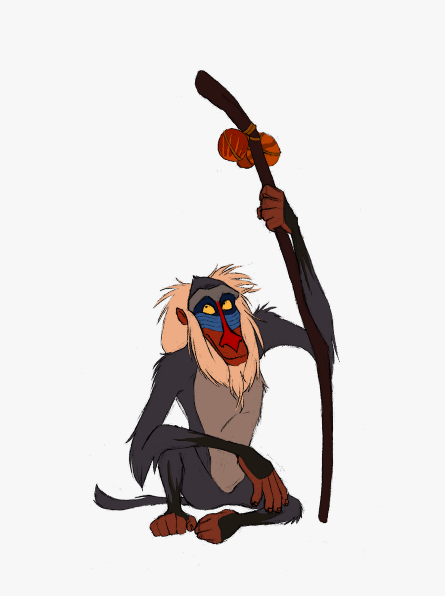 Rafiki Drawing Movie Huge Freebie Download For Powerpoint - Simba Rafiki Lion King, Transparent Clipart