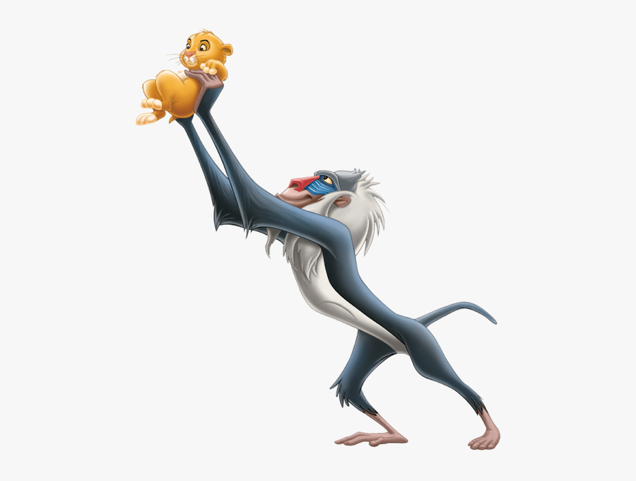 Rafiki The Lion King Simba Nala - Transparent Lion King Png, Transparent Clipart
