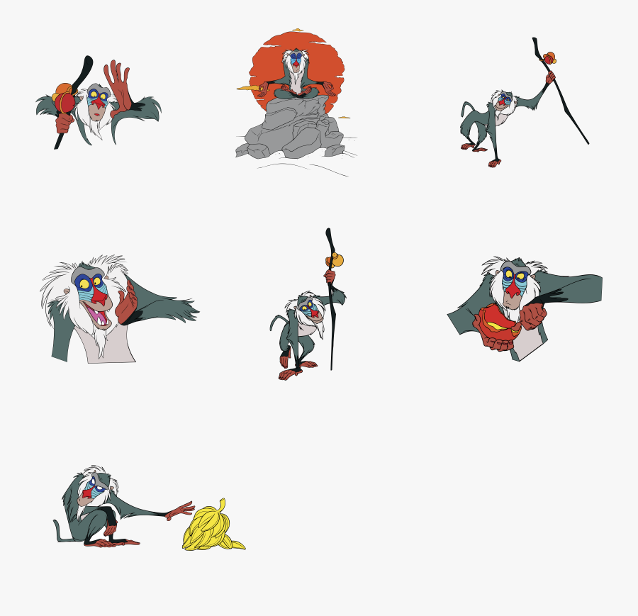Transparent Rafiki Png - Rafiki Lion King, Transparent Clipart