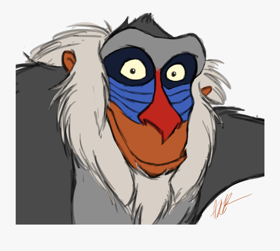 Rafiki Lion King Png Head, Transparent Clipart